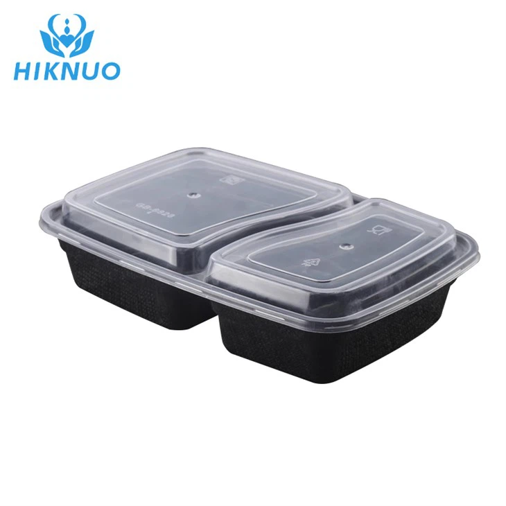 Eco-Friendly Biodegradable Takeaway Disposable Plastic Meal Box Food Container With Lids