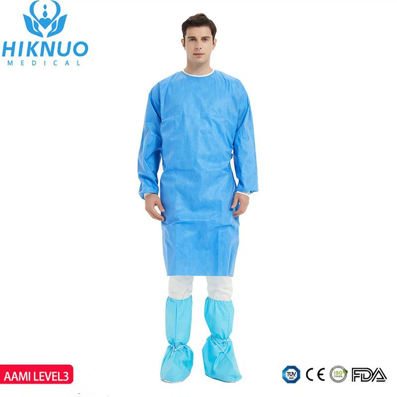 Vestido de isolamento AAMI Nível 3